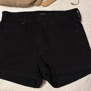 Old Navy Black Jean Shorts size 10
